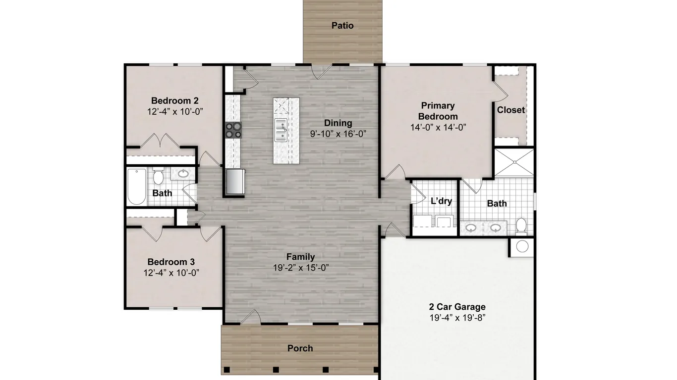 Floor Plan: Lily